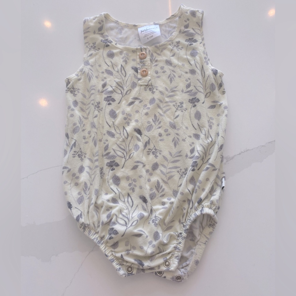 Jax & Lennon Bubble Romper 6-12M
